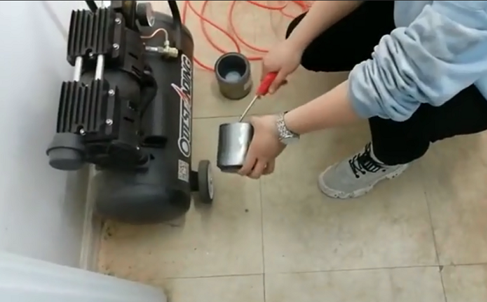 空壓機吹洗土壤91免费污在线观看罐