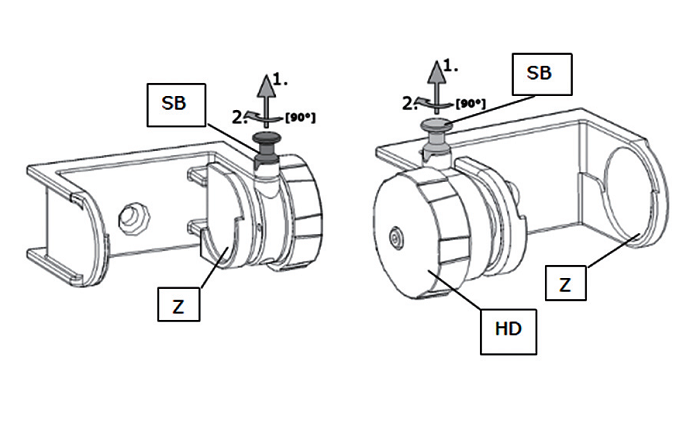 高通量組織91免费污在线观看儀夾具操作示意圖